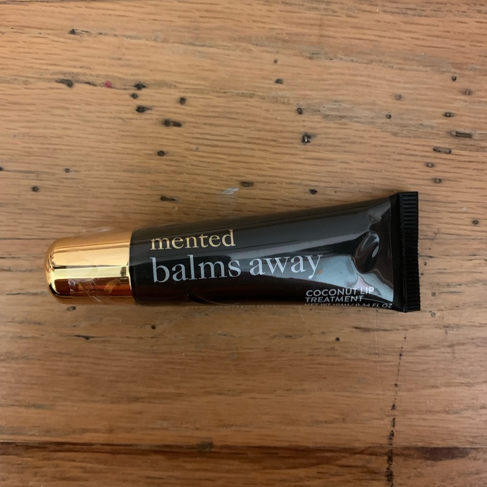 mentee balms away coconut lip treatment